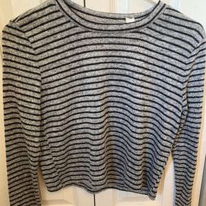 Pacsun Cropped Stripe Long Sleeve